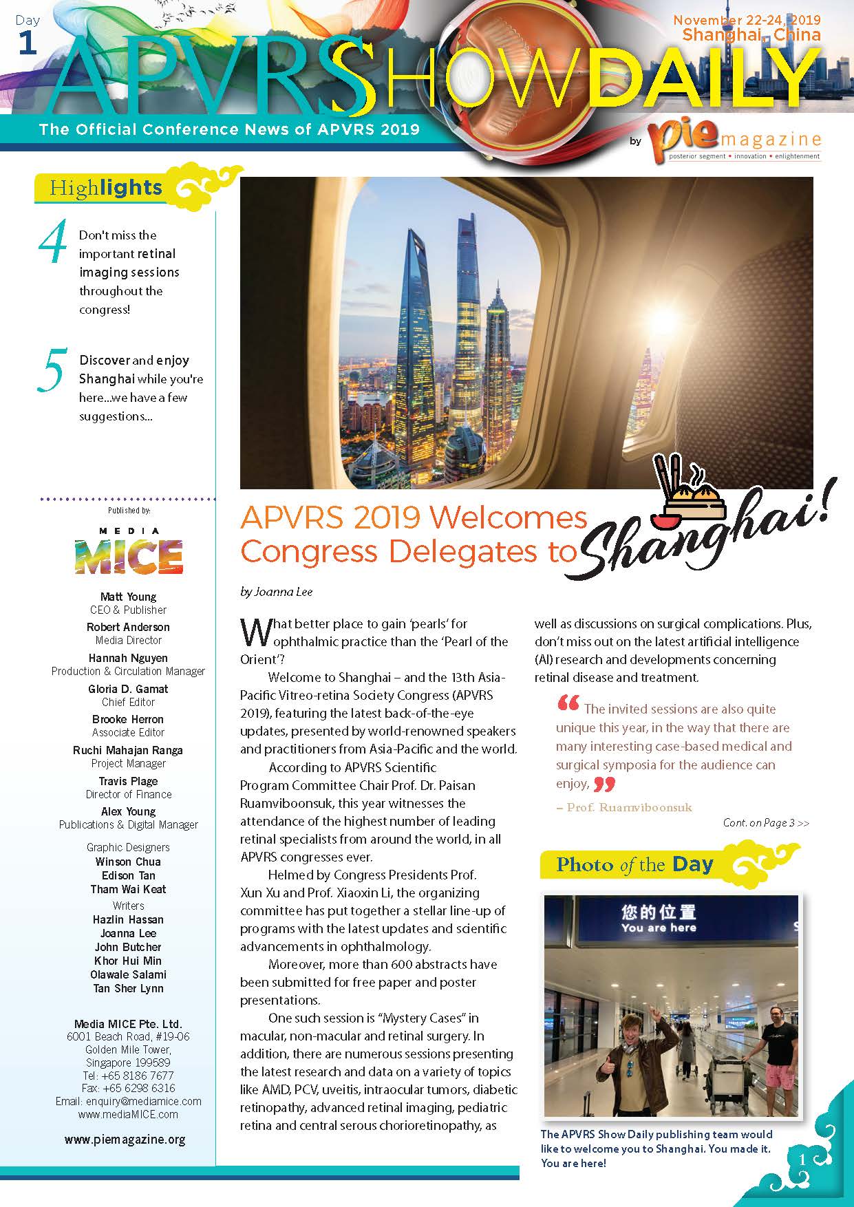 APVRS_ShowDaily_2019 issue1 ISSUU